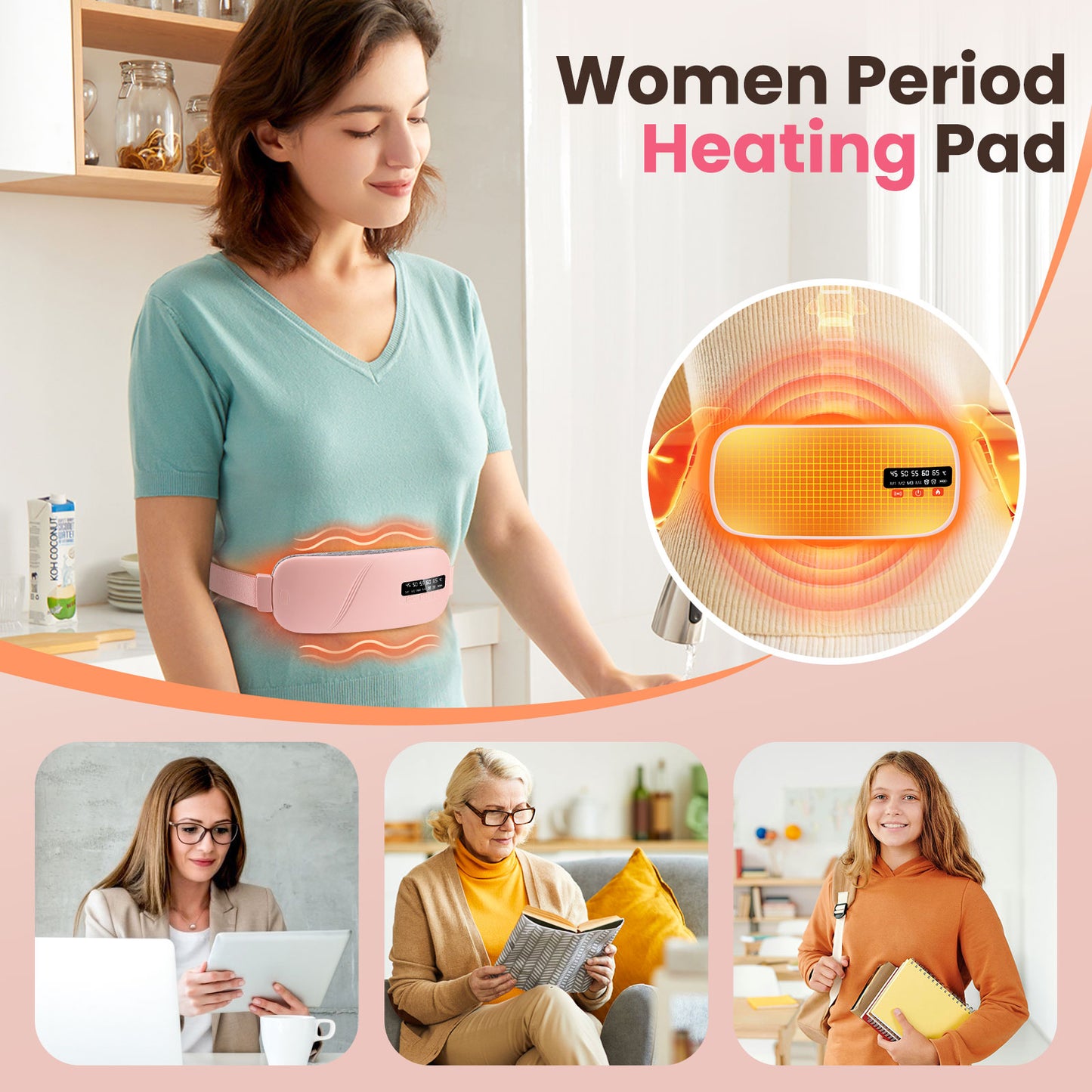 ComfortFlow™ | Portable Heating Belt