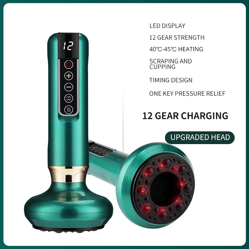 CuppaRelief™ Pro | Heated Vacuum Cupping & Deep Tissue Massage