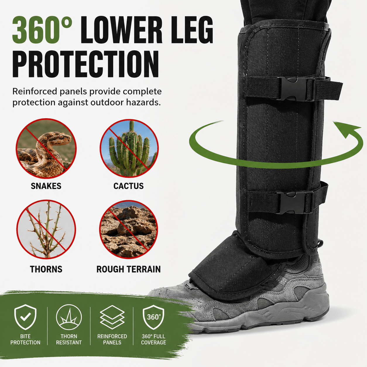 ViperGuard™ 360° Snake Protection Gaiters