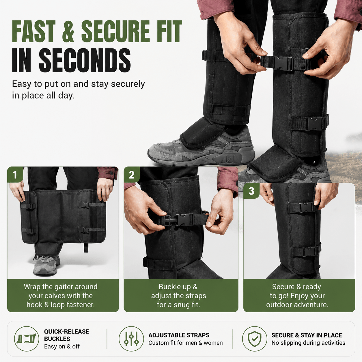 ViperGuard™ 360° Snake Protection Gaiters