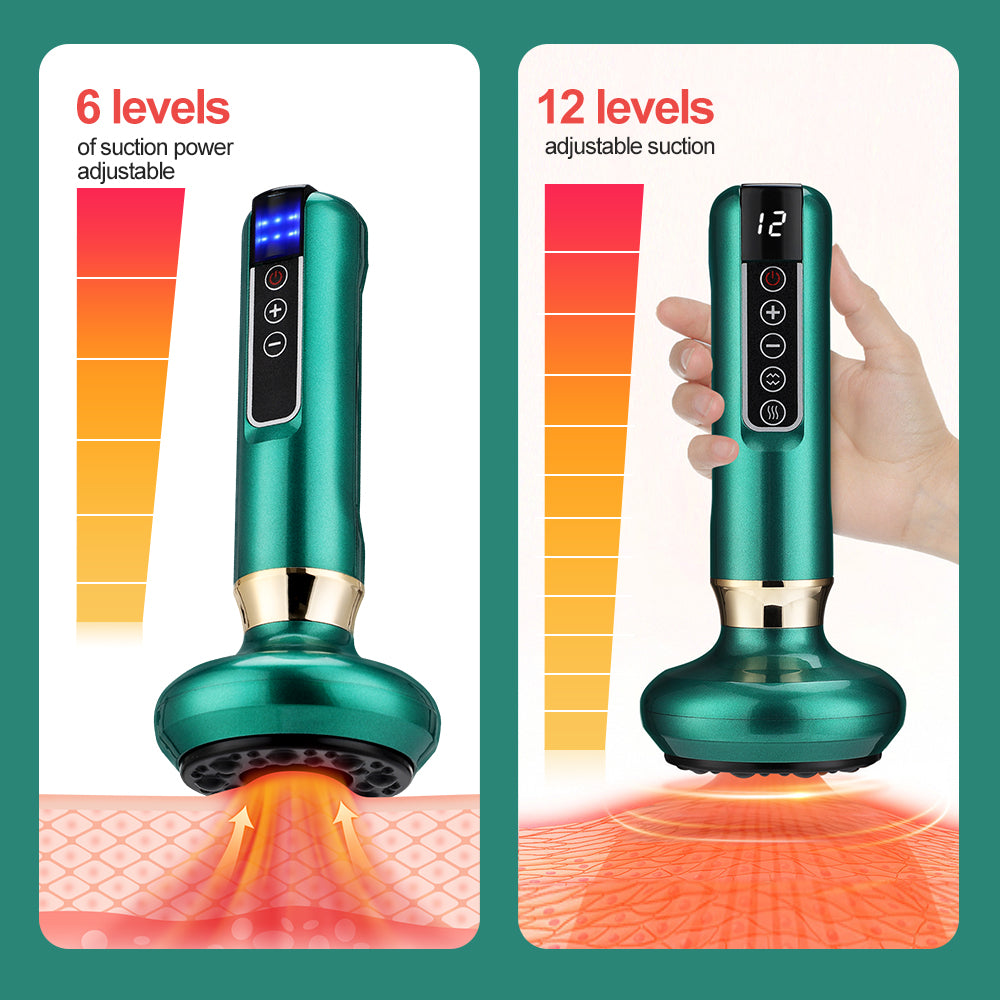 CuppaRelief™ Pro | Heated Vacuum Cupping & Deep Tissue Massage