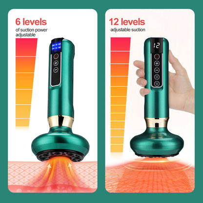 CuppaRelief™ Pro | Heated Vacuum Cupping & Deep Tissue Massage