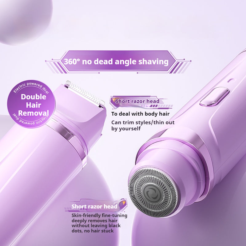 SilkTrim™ Duo | 2-in-1 Precision Women's Shaver