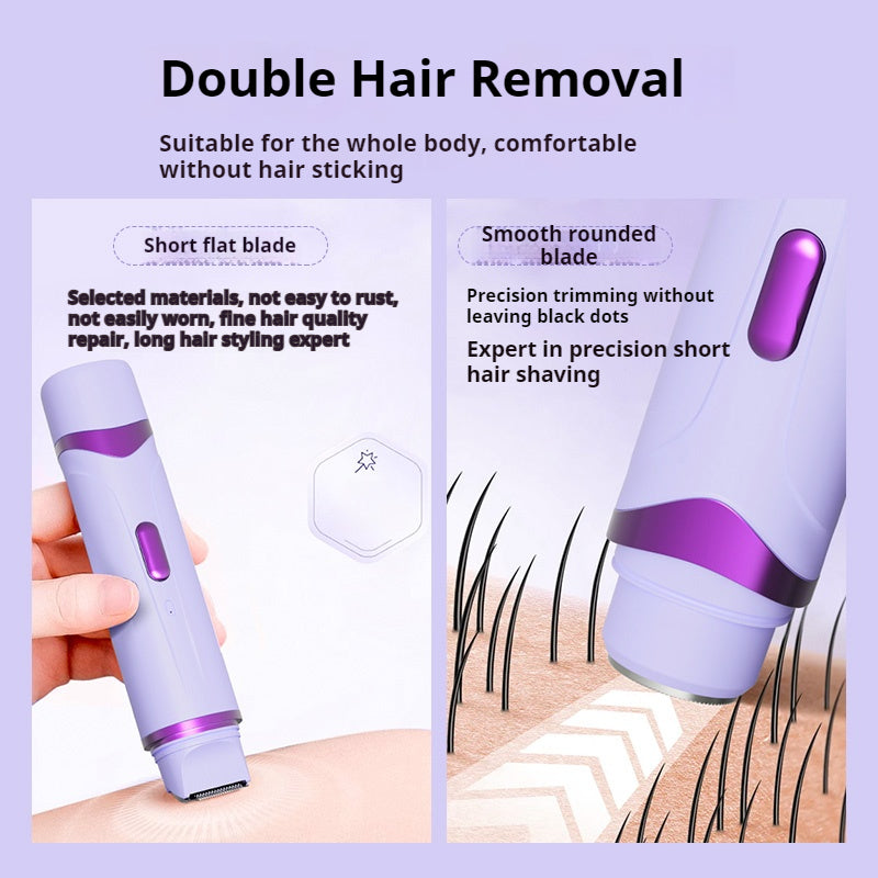 SilkTrim™ Duo | 2-in-1 Precision Women's Shaver