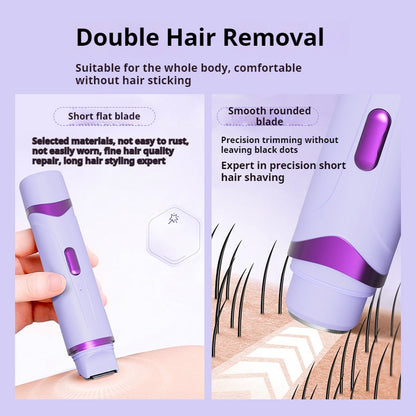 SilkTrim™ Duo | 2-in-1 Precision Women's Shaver