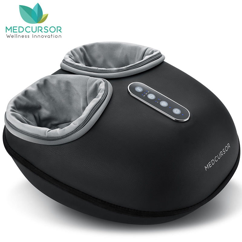 SoleRelief™ Pro | Shiatsu Foot Massager with Heat & Air Compression