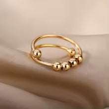 Luna Bead Ring